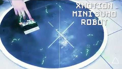 Black Magic Mini Sumo Robot First Tests with XMotion Controller