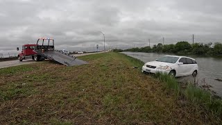 Fishing a Toyota Matrix Out of the Swamp!