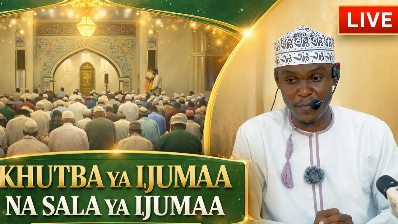 🔴LIVE KHUTBA YA IJUMAA PAMOJA NA SALA MASJID NOOR MUHAMMAD KWA MCHINA MWANZO