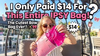 I Only Paid $14 For This Entire IPSY Bag?! 🤯🎀 #shorts #ipsyunboxing #makeupbag