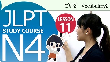 JLPT N4 Lesson 11-2 Vocabulary「The manager allowed me to be in charge of a new project.」【日本語能力試験N4】