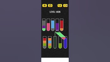 water sort puzzle level 4826