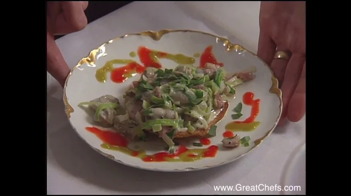 Oyster Tarts with Leeks and Country Ham - Elizabet...