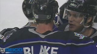 Rob Blake Scores First Ever LA Kings Goal at STAPLES Center on October 20 1999