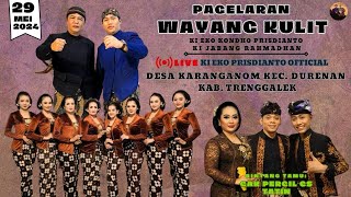 🔴 WAYANG KULIT KI EKO KONDHO PRISDIANTO | CAK PERCIL & TATIN | DS KARANGANOM DURENAN TRENGGALEK