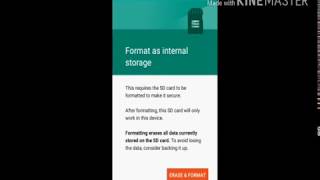How to convert memory card to phone memory (ROM) screenshot 4