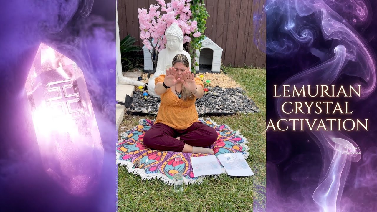 Lemurian Etheric Crystal Activation | River of Life 🌺🌊🐚 - YouTube