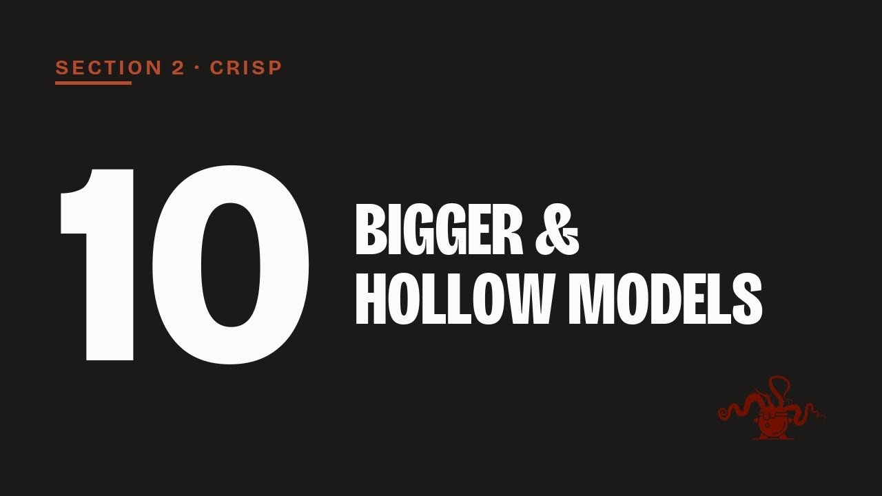 Printing Bigger and Hollow Models