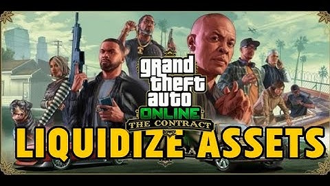 Liquidize Assets Security Contract -  New Mission GTA Online The Contract Franklin DLC