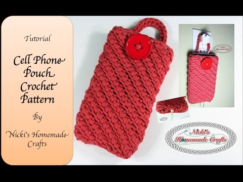 Crochet phone case tutorial How to make crochet phone case Crochet mobile cover making Crochet mobil. 