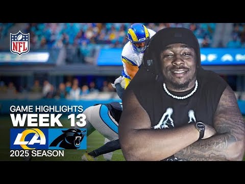 WE JUST ENDED THE RAMS LIL STREAK LOL!!!! Panthers Vs Rams | Week 13 | Full Game Highlights | 2025