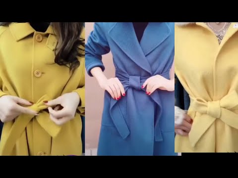 Video Cách cột dây áo khoác,thắt nơ áo cực đẹp || How to tie... - youtube