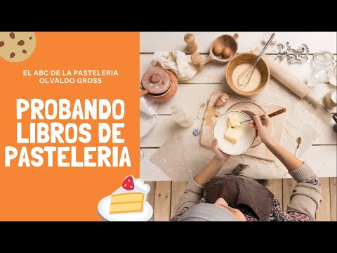 PROBANDO LIBROS DE PASTELERIA Osvaldo Gross ABC de la Pasteleria Tarta de Chocolate y Platano 4K