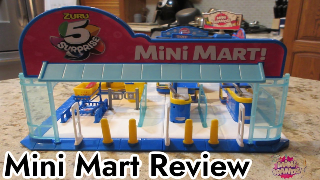 5 Surprise Mini Brands Mini Convenience Store Playset by ZURU