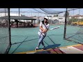 First time at the Batting Cages