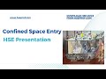 Download HSE Presentation Confined Space Entry hseprof com