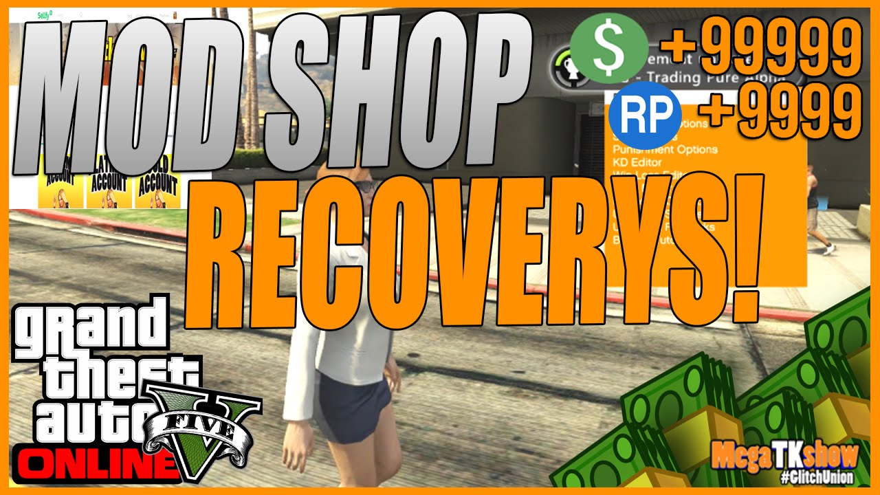 GTA 5 Online: New Mod Shop! 5 Cheap "Recovery Service" (360/XB1/PS4/PC) "After 1.26/1.28" - YouTube