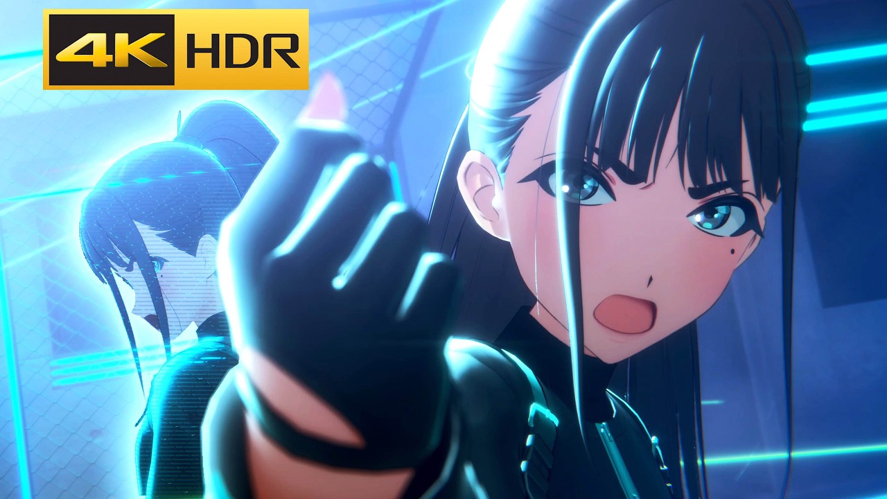 4K HDR (雨夜燕 ソロ SSR)「Howling over the World」【学マス/学園