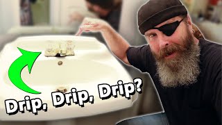 How to Fix a Dripping Bathroom Sink Faucet Double Handle