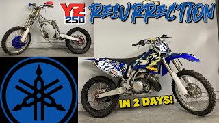 Resurrecting a Clapped Out YZ250 in Only 2 Days!