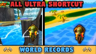 Reacting to 16 Ultra Shortcuts in Mario Kart Wii World Records