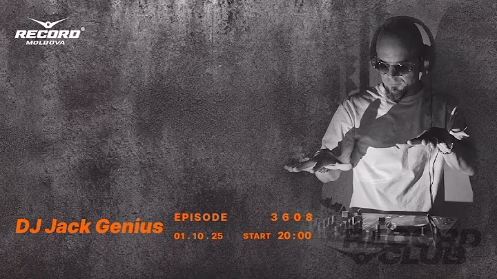 Indie Dance   music mix  |  DJ JACK GENIUS  | Radio RECORD Moldova | episode 3608| 2025-01-10