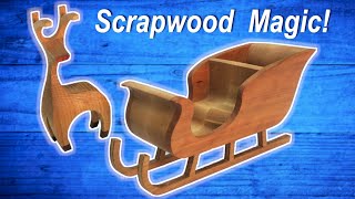 Scrapwood Sleigh - Band Saw Compound Cutting Project: How to by Workshop Companion 43,259 views 1 year ago 12 minutes, 55 seconds