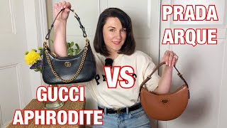 PRADA Arque Bag vs GUCCI Aphrodite Bag: Comparison, Review and Mod Shots