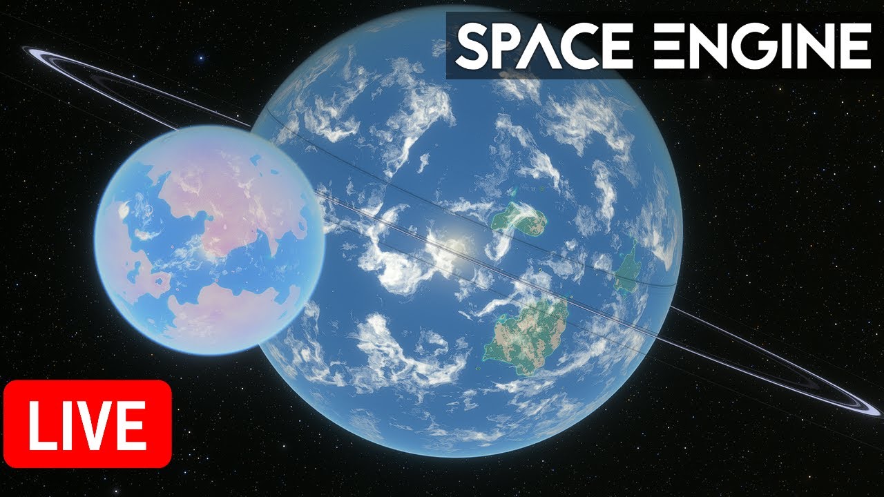 Путешествие по Вселенной (часть 12) | Space Engine Стрим - YouTube