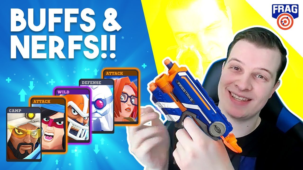 BUFFS & NERFS!! (FRAG Pro Shooter)
