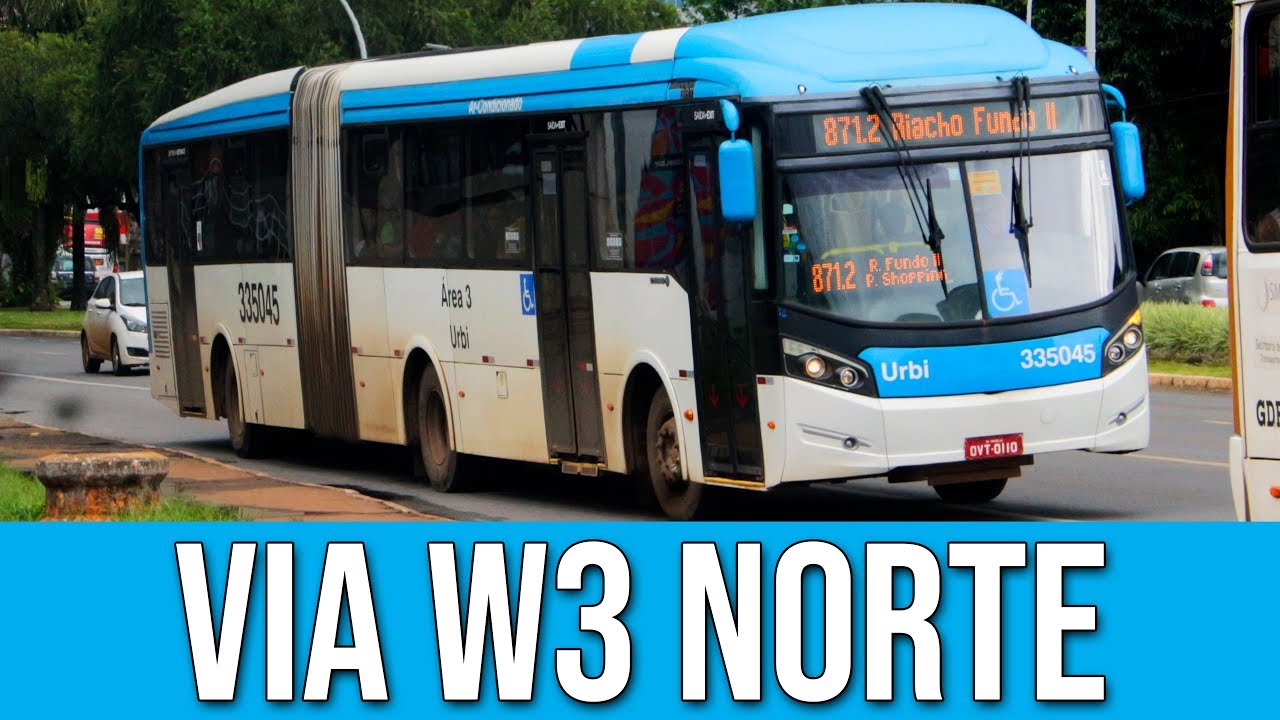 Via W3 Norte (Brasília/DF) - Movimentação de Ônibus #144
