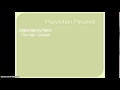 AP Human Geography – Population Pyramids Dependency Ratio