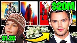 Nicholas Hoult ALL Movie Paychecks | Every Film's Earnings Breakdown (X-Men, Warm Bodies, Superman)
