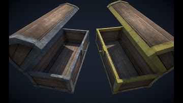 Animated Treasure Chest for Unity 3D