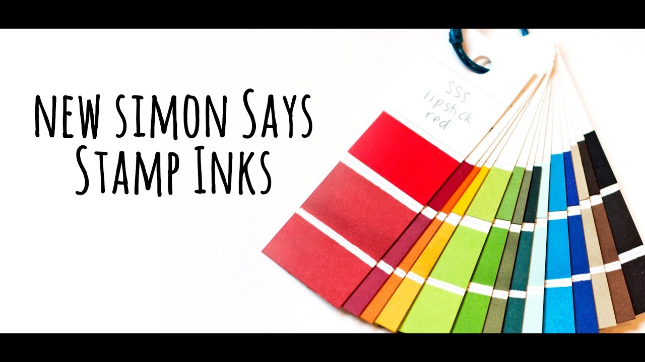 Stamping Ink Comparison Chart