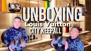 Louis Vuitton Virgil Abloh Keepall 50B Duffel Bag Unboxing #louisvuitt