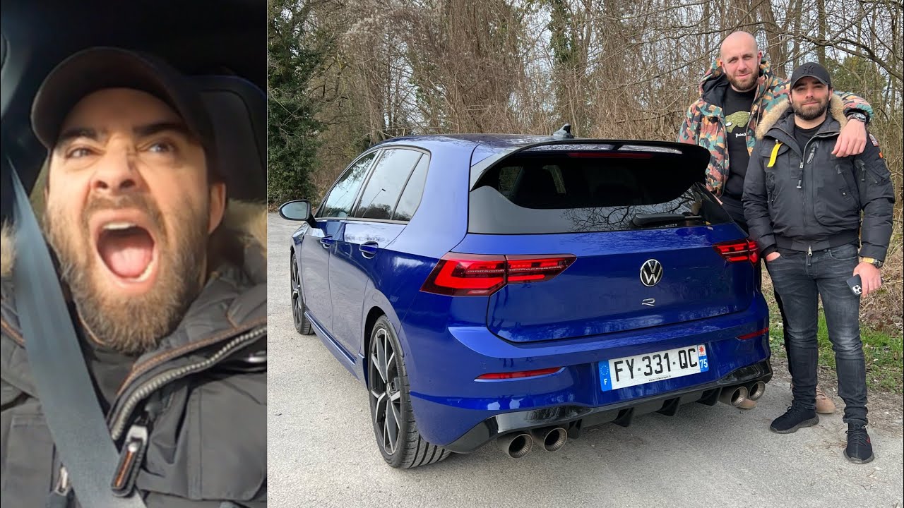 ÇA A MAL TOURNÉ AVEC AKRAM EN GOLF 8 R 😰😱 !! ACCIDENT, VOITURE DE RACAILLE 🤬😡 !!
