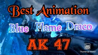 [Evo gun] Blue Flame Draco AK 47 ?? Free Fire...Best Animation ?