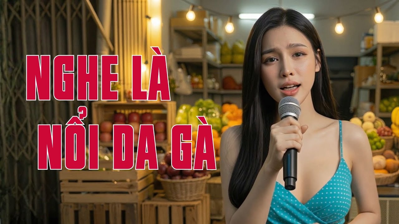 Nỗi Buồn Đêm Đông - Cô Gái Bán Hoa Quả Hát Nhạc Trữ Tình NGHE LÀ NỔI DA GÀ | Mộc Nhiên