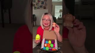 Prefilled Easter eggs #eastereggs #prefilledeasteregg #easter #easterbasketideas #easterbasket