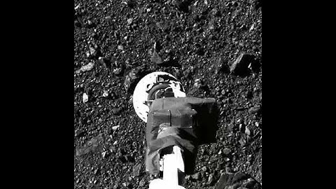 OSIRIS-Rex sample collection at asteroid bennu: Samcam view of TAGSAM