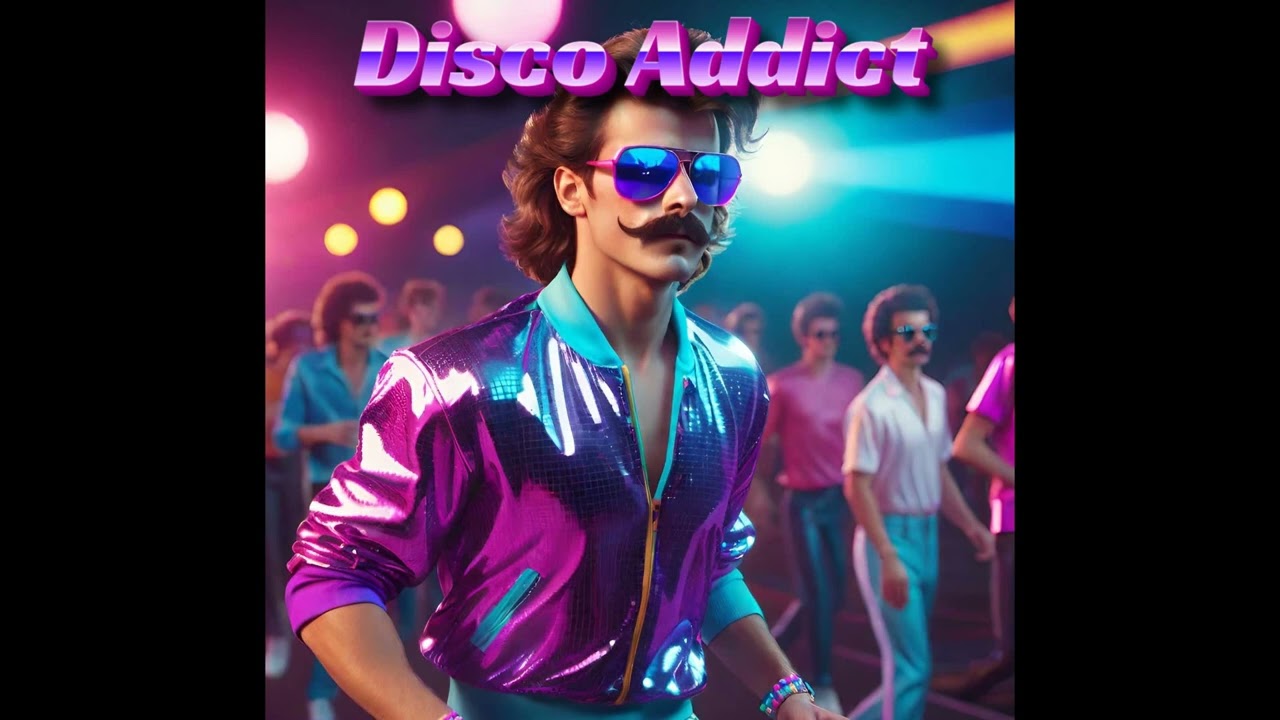 80s Mullet Man - Disco Addict