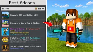 10+ Useful Mods/Addons For MINECRAFT SURVIVAL (PE) 🔥 screenshot 2