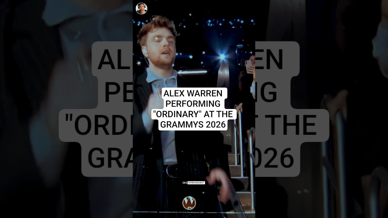Alex Warren Ordinary Live Performance At The Grammys 2026