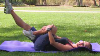 Advanced Pilates Exercises for Women Who Have Had a C-Section by ehowhealth 48,726 views 8 years ago 2 minutes, 13 seconds