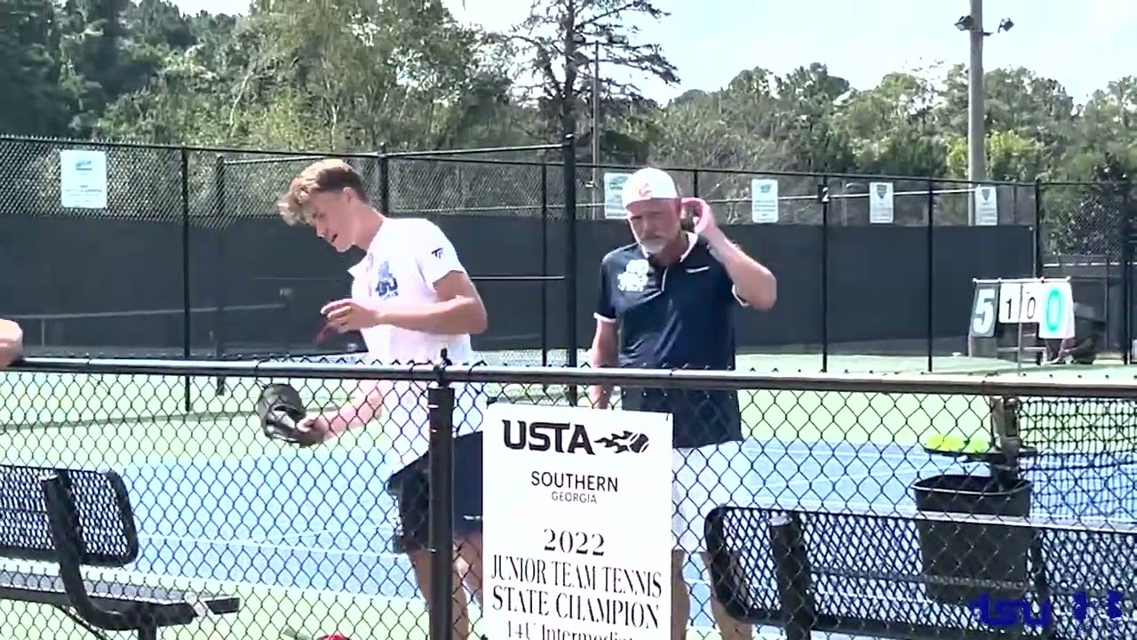 Men's Tennis | Jonasz Dziopak Match Point | HBCU Tennis National Championships | September 17, 2022