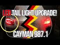 Porsche Cayman 987: LED Tail Light Upgrade