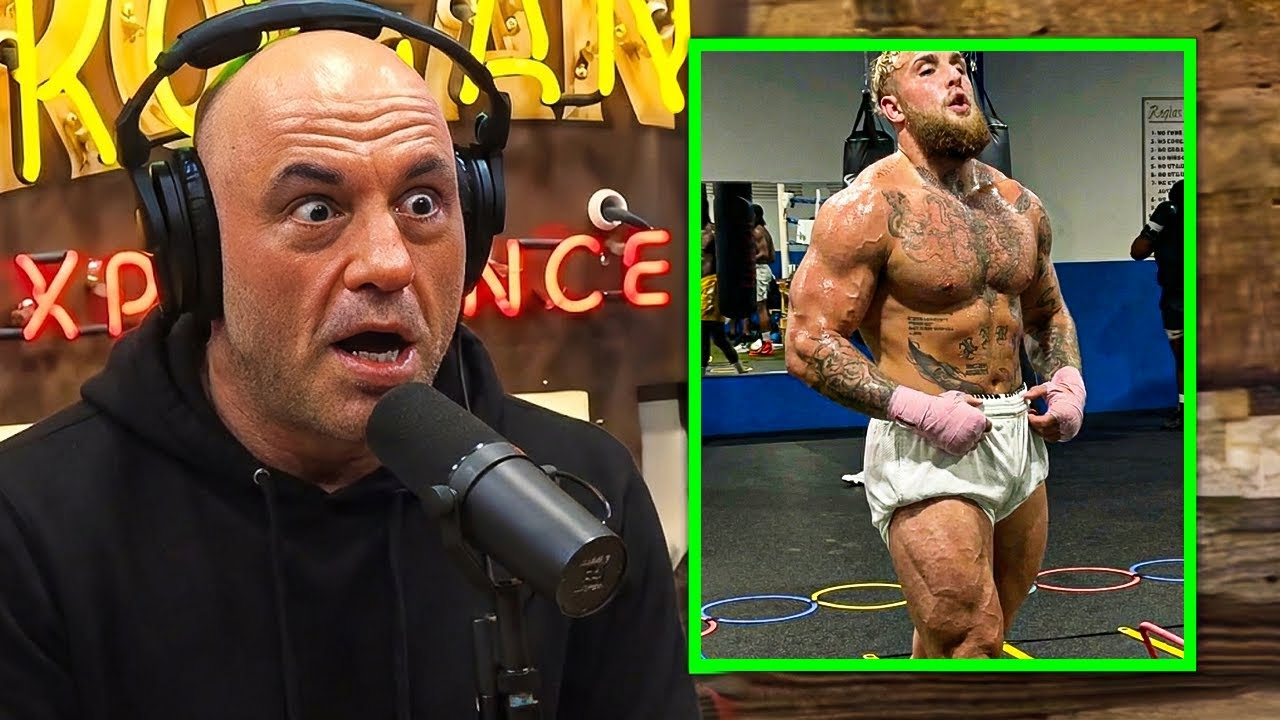 Joe Rogan SHOCKED by Jake Paul's RIPPED Physique Before Anthony Joshua  Fight!