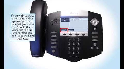 Polycom IP550 Phone User Guide -  Placing a Call
