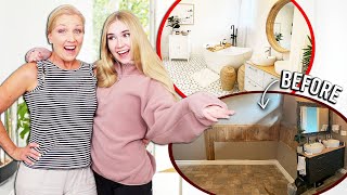 Surprising My Parents With A Bathroom Makeover !! THIS WAS LONG OVERDUE
